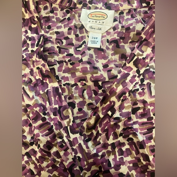 Talbots Pure Silk Blouse - Picture 5 of 5